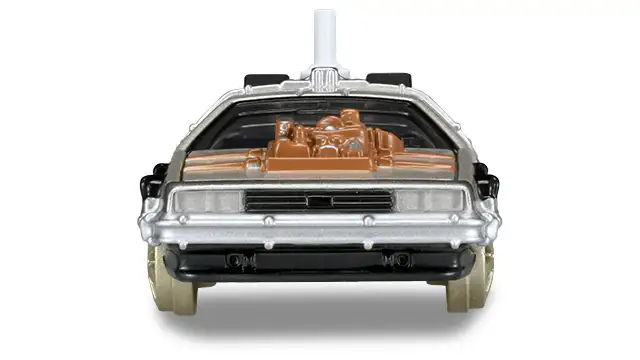 Tomica Premium Unlimited Back to the Future Time Machine (PART 3/Train Wheels Ver.) - Image 4