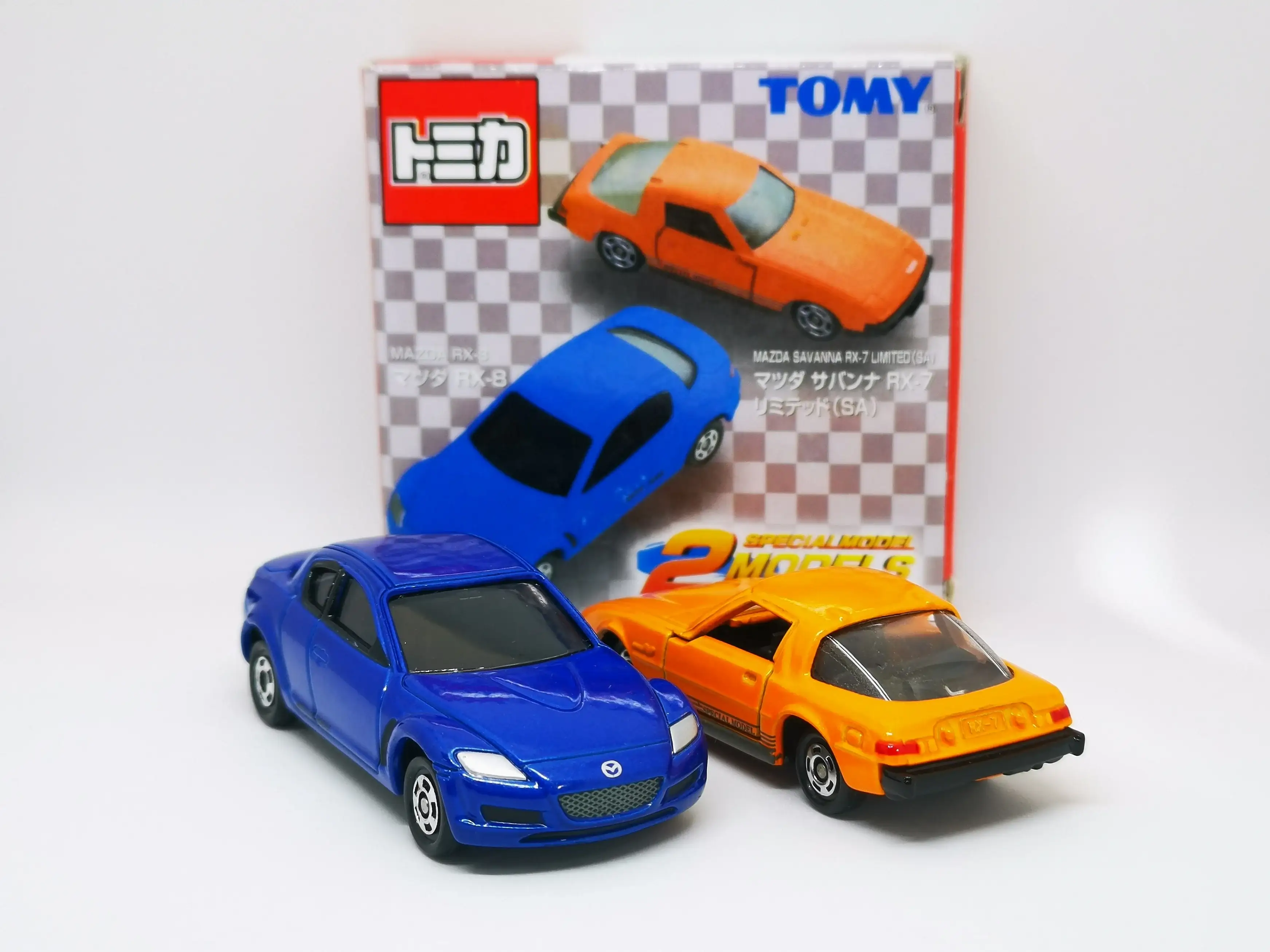 Tomica Special Model 2Models Mazda Savanna RX7 RX8 Set of Two - Image 3