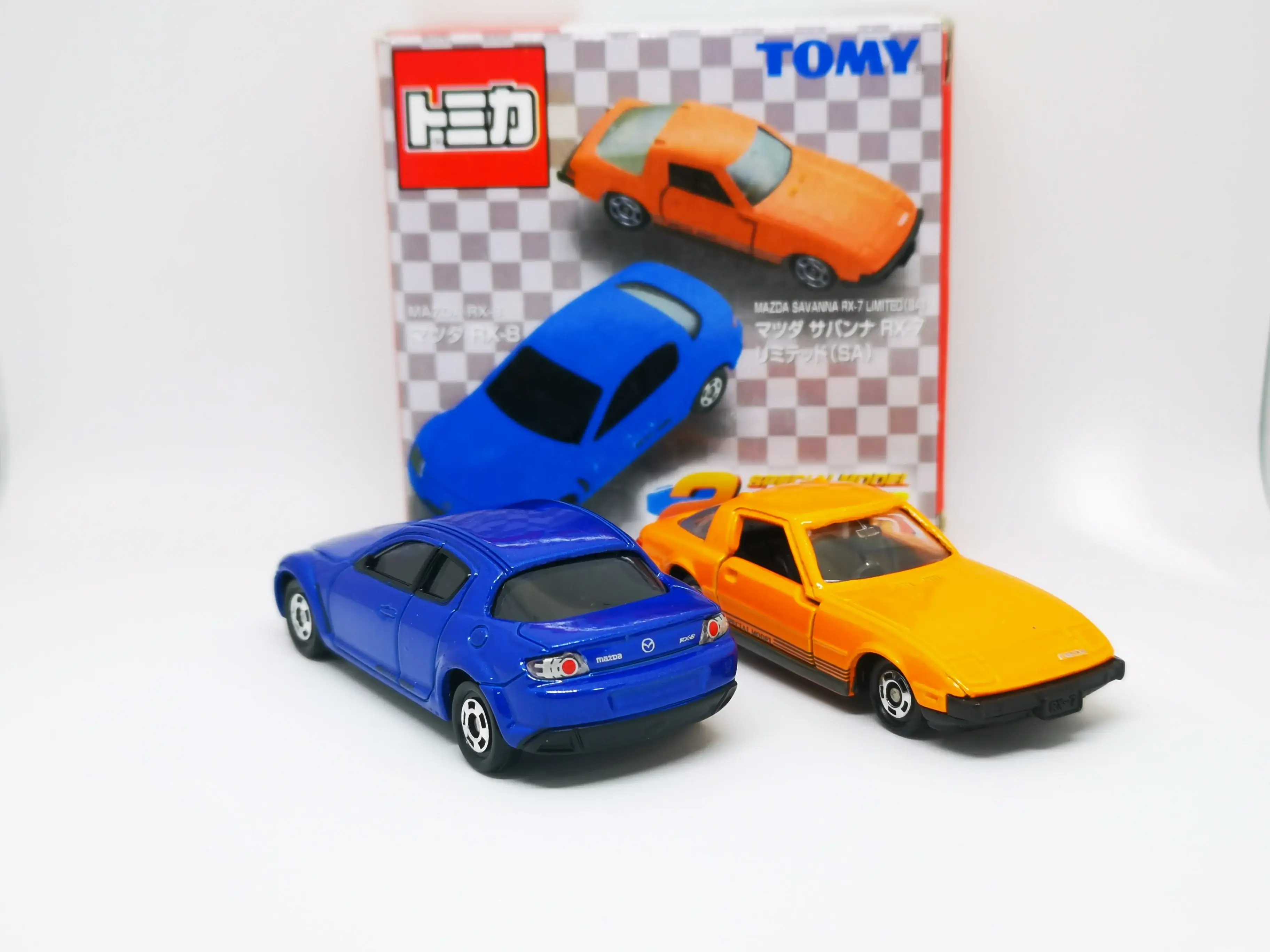 Tomica Special Model 2Models Mazda Savanna RX7 RX8 Set of Two - Image 4