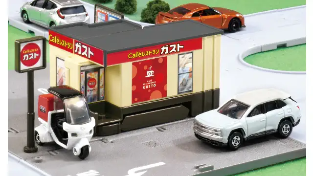 Tomica Town Cafē Restaurant Gusto (with Tomica) - Image 2