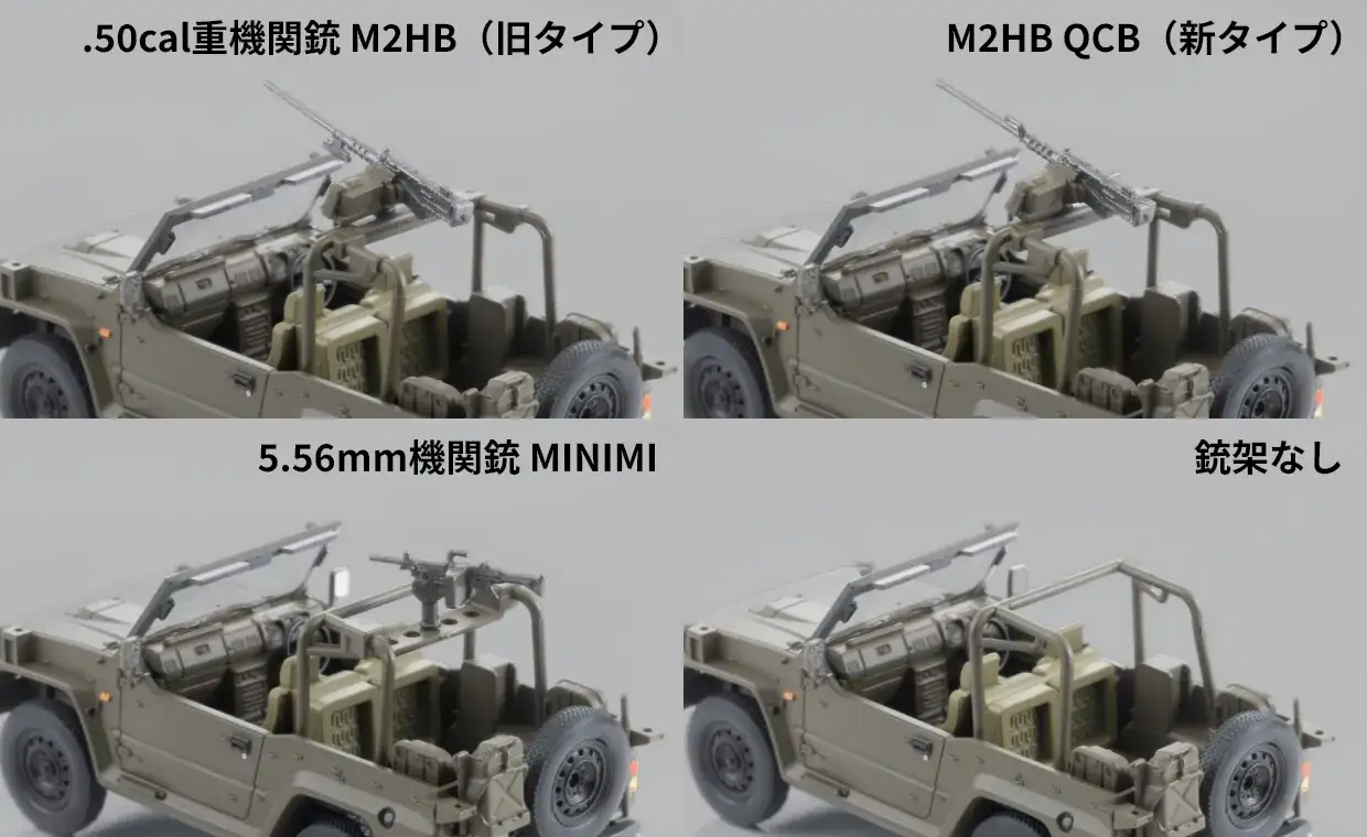Tomytec ARSENIA64 1:64 Scale New Type 73 Light Truck (Reconnaissance/Scout) [AS002] - Image 3