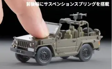 Tomytec ARSENIA64 1:64 Scale New Type 73 Light Truck (Reconnaissance/Scout) [AS002] - Image 6