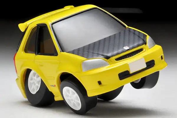 Tomytec Choro Q Zero QS-01a Honda Civic Type R (EK9) Custom Specification (Yellow)
