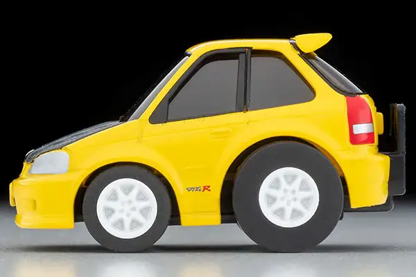 Tomytec Choro Q Zero QS-01a Honda Civic Type R (EK9) Custom Specification (Yellow) - Image 6