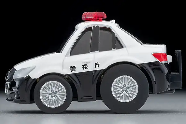 Tomytec Choro Q Zero QS-02a Toyota Crown Athlete Patrol Car (Metropolitan Police Department) - Image 6