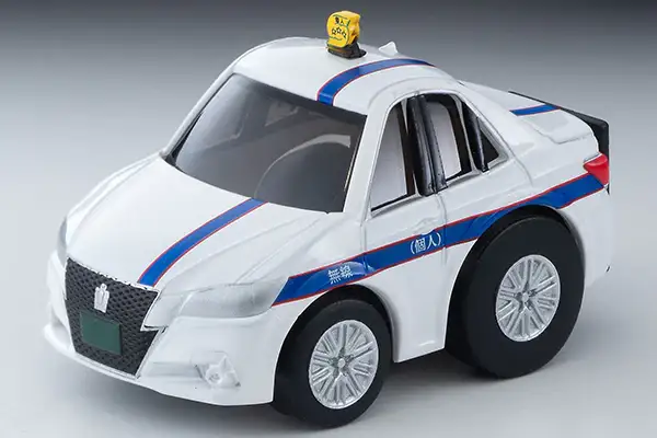 Tomytec Choro Q Zero QS-02b Toyota Crown Athlete Private Taxi - Image 2