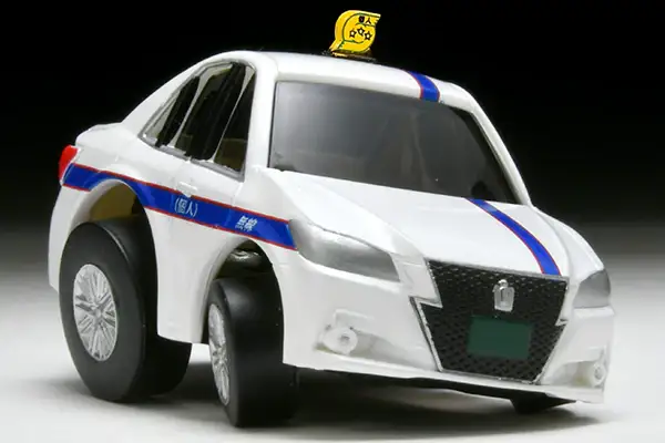 Tomytec Choro Q Zero QS-02b Toyota Crown Athlete Private Taxi - Image 5