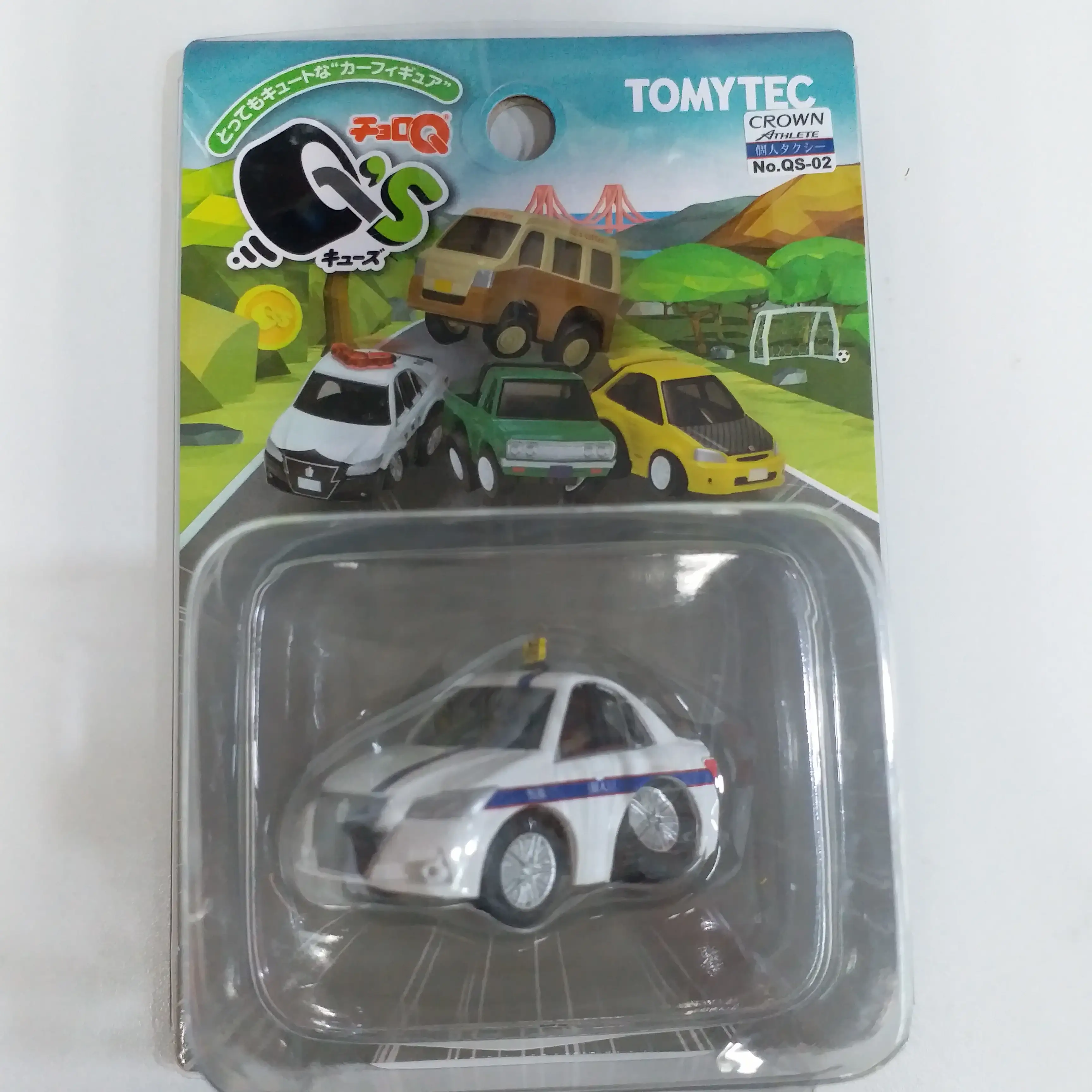 Tomytec Choro Q Zero QS-02b Toyota Crown Athlete Private Taxi - Image 6
