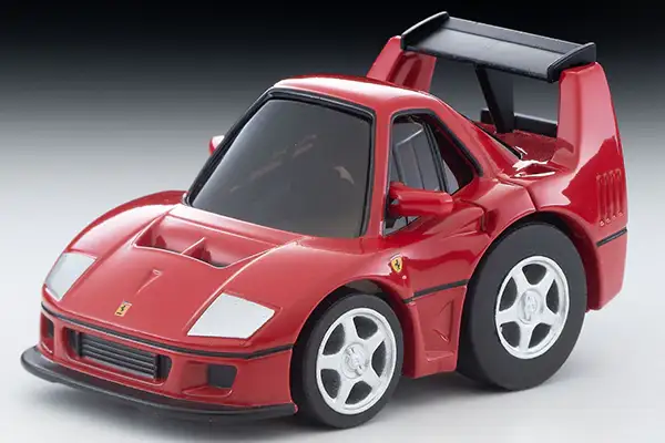Tomytec Choro Q Zero Z-79a Ferrari F40 Competizione (Red)