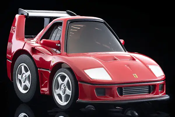 Tomytec Choro Q Zero Z-79a Ferrari F40 Competizione (Red) - Image 2
