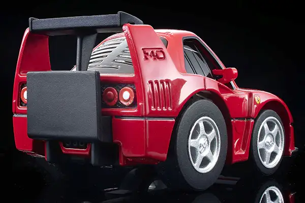 Tomytec Choro Q Zero Z-79a Ferrari F40 Competizione (Red) - Image 3