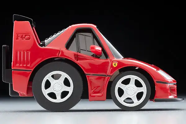 Tomytec Choro Q Zero Z-79a Ferrari F40 Competizione (Red) - Image 5