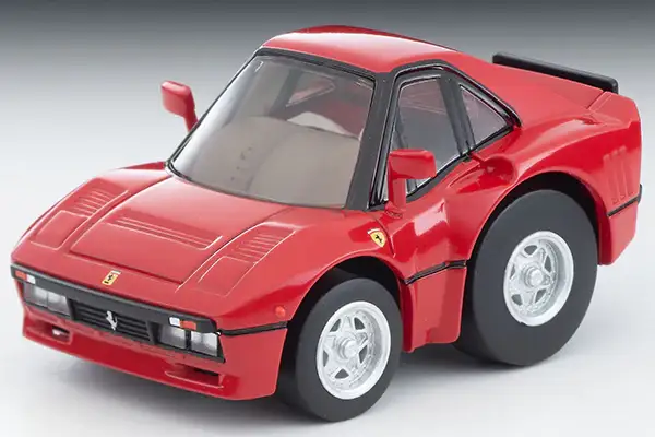 Tomytec Choro Q zero Z-82a Ferrari GTO (red)