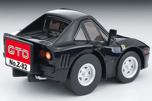 Tomytec Choro Q zero Z-82b Ferrari GTO (Black) - Image 2