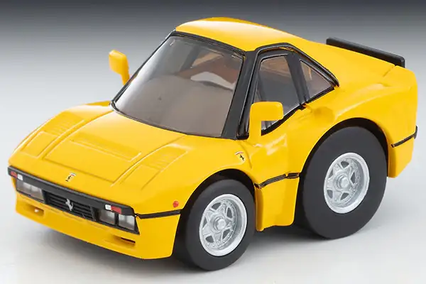 Tomytec Choro Q zero Z-82c Ferrari GTO (Yellow)