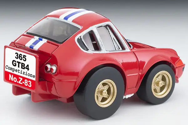 Tomytec Choro Q zero Z-83a Ferrari 365 GTB4 Competizione (Red) - Image 2