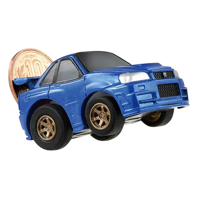 Takara Tomy ChoroQ Fast and Furious Nissan Skyline GT-R BNR34 - Image 3