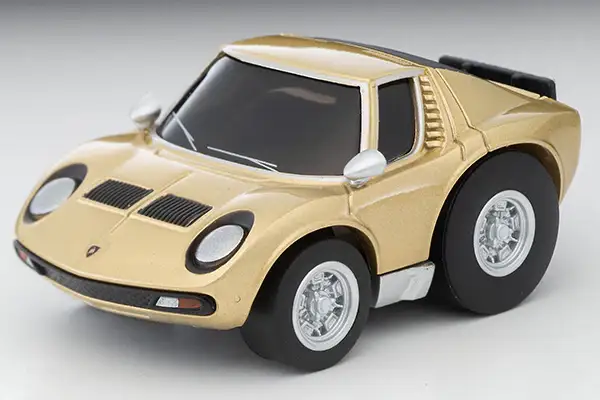 Tomytec ChoroQ Zero Z-73c Lamborghini Miura SV (Gold)