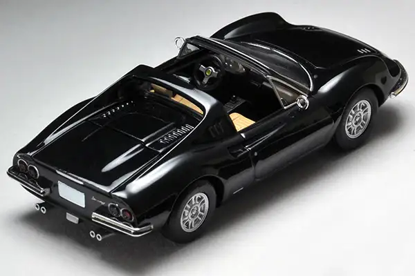 Tomytec Limited Vintage Neo Ferrari 246 GTS Dino Black - Image 2
