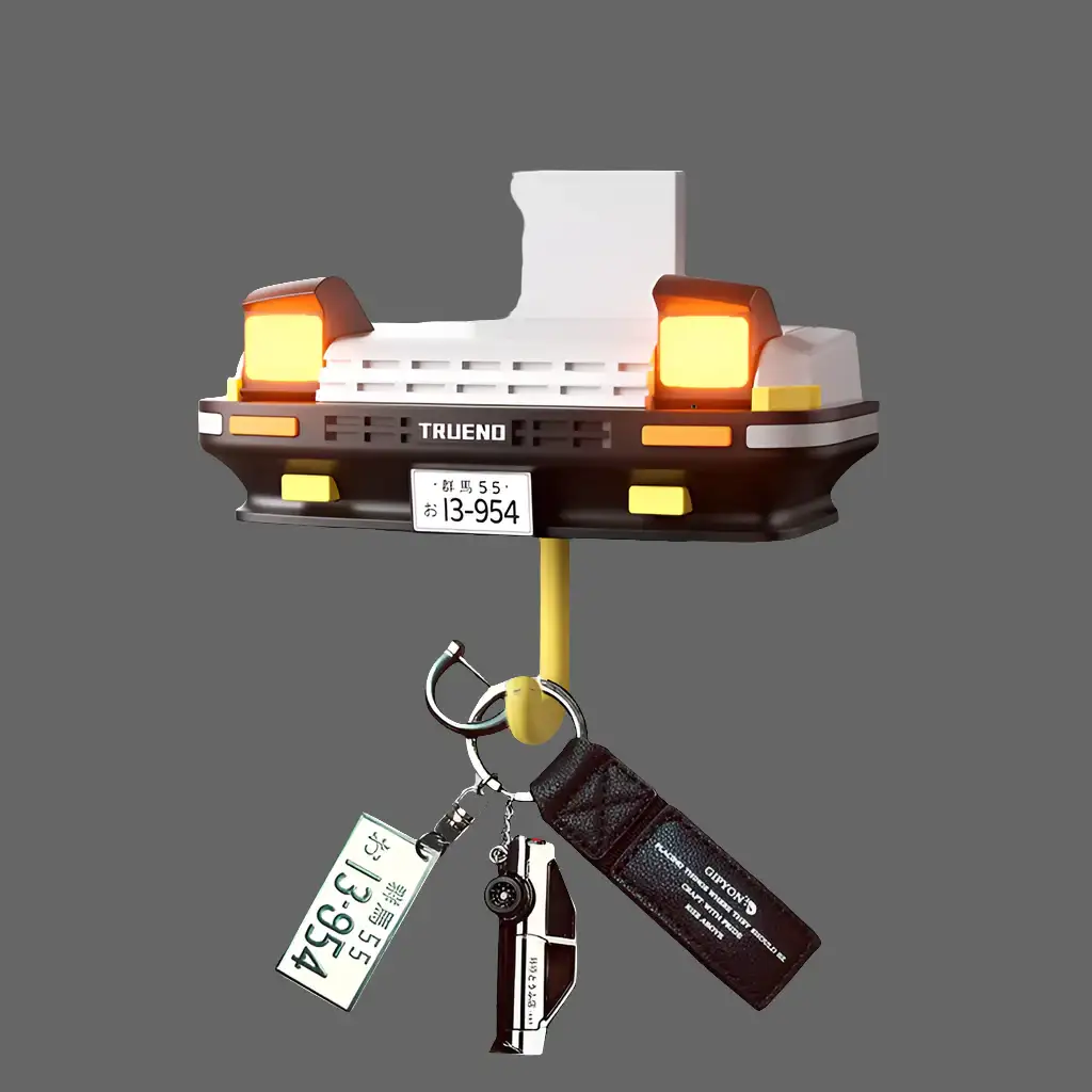 Toyota Sprinter Trueno AE86 Key Holder/ Key Rack with pop up light - Image 3