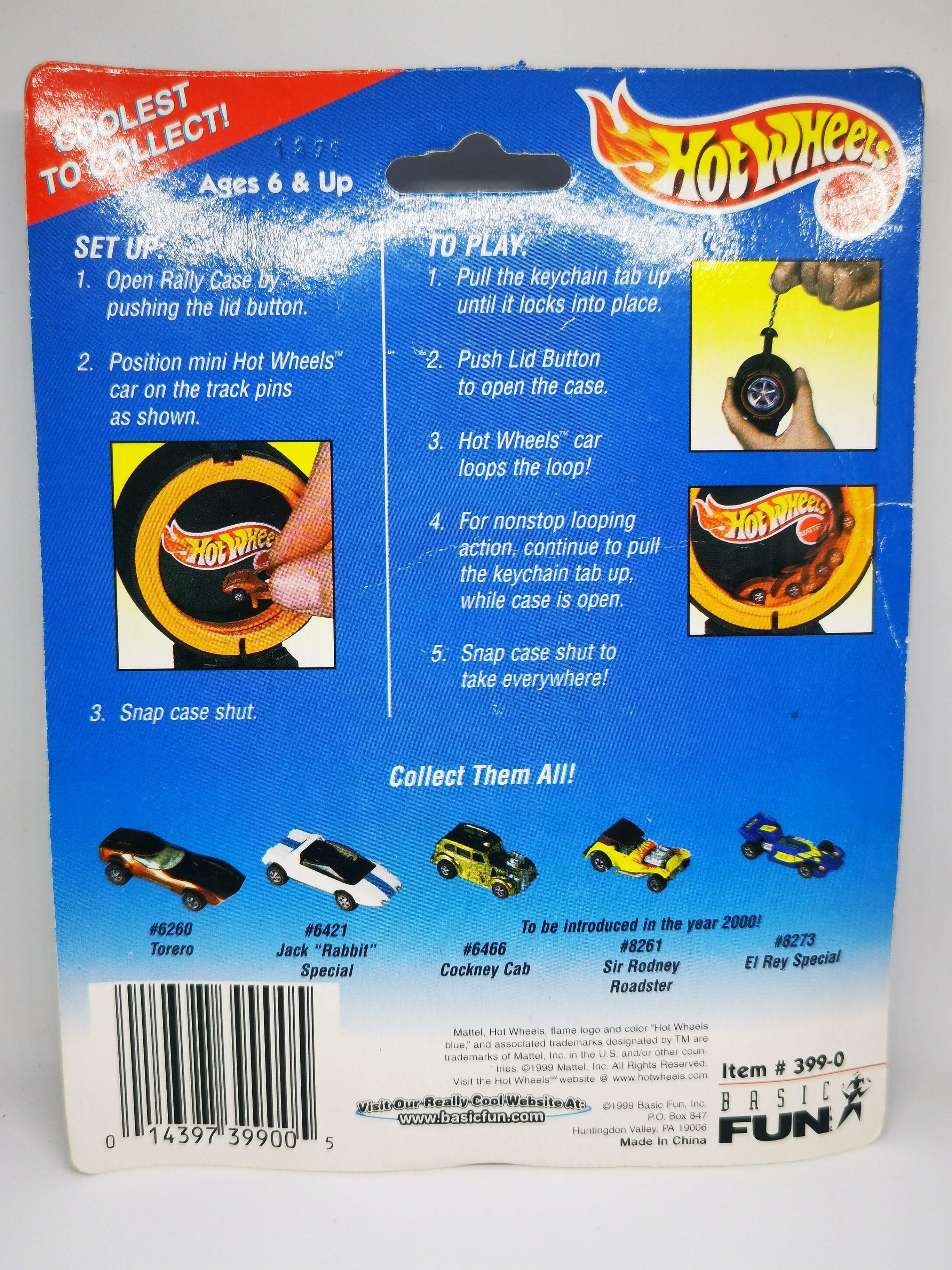 Vintage Hot Wheels Pull back Keychain Toy - Image 2