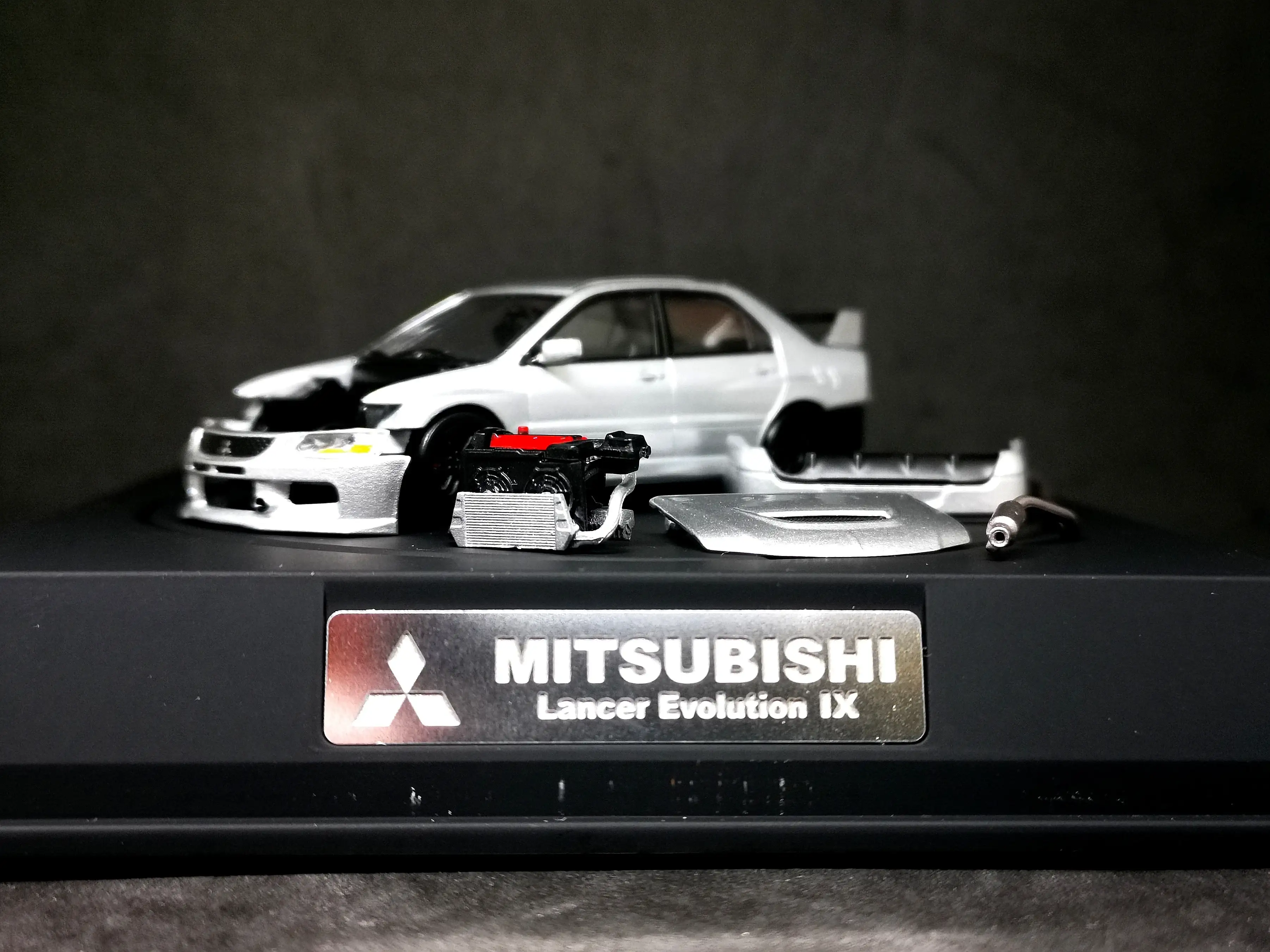 Y. E. S Model Mitsubishi Lancer Evolution IX evo9 1:64 Scale diecast