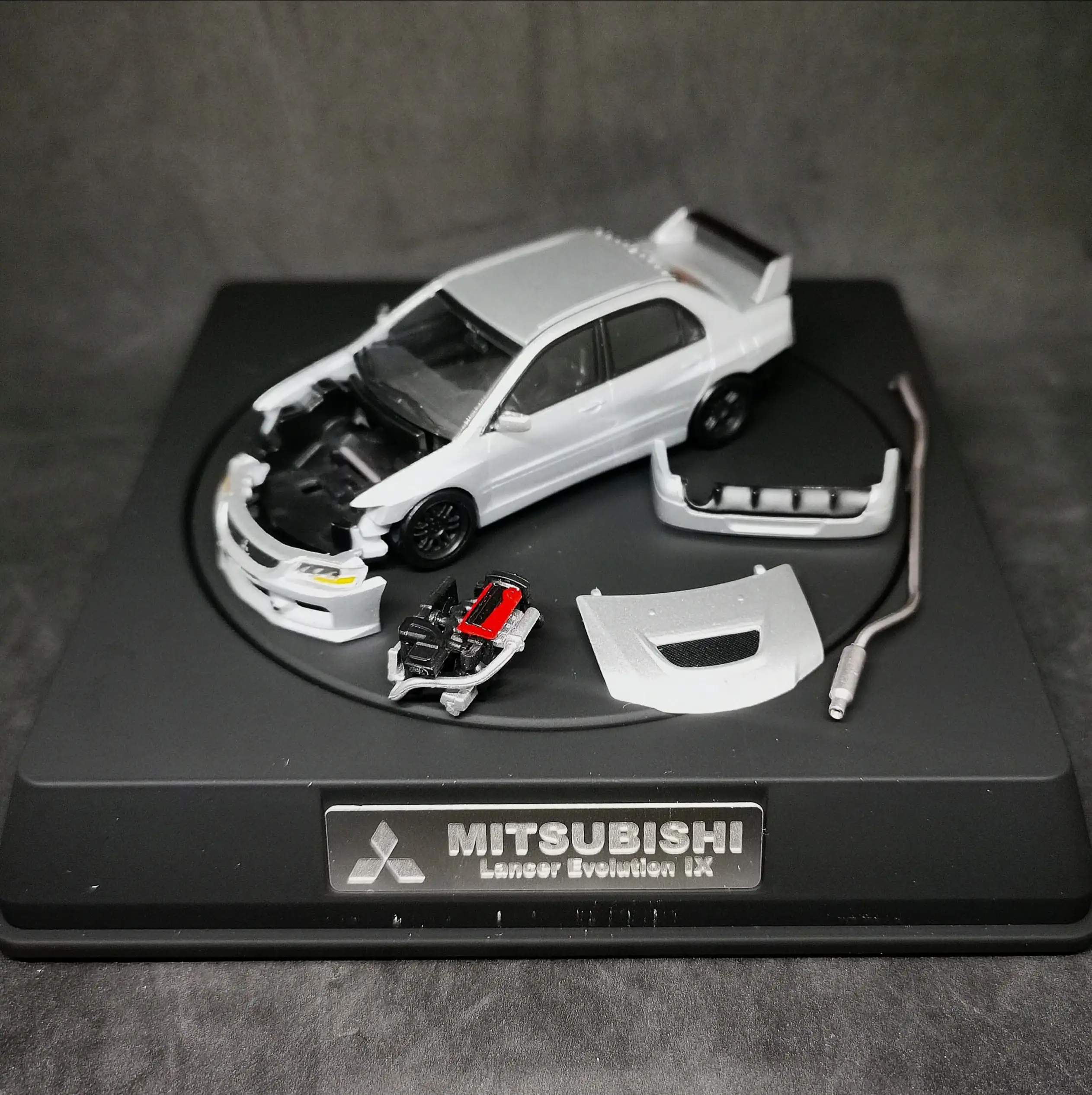 Y. E. S Model Mitsubishi Lancer Evolution IX evo9 1:64 Scale diecast - Image 3