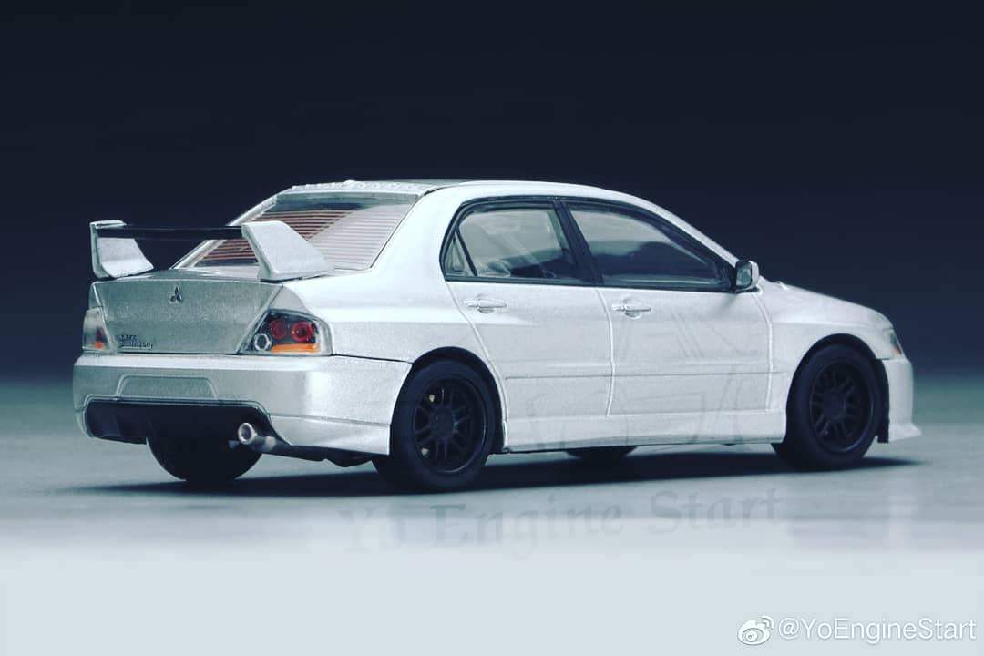 Y. E. S Model Mitsubishi Lancer Evolution IX evo9 1:64 Scale diecast - Image 8