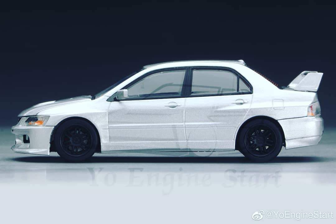 Y. E. S Model Mitsubishi Lancer Evolution IX evo9 1:64 Scale diecast - Image 9